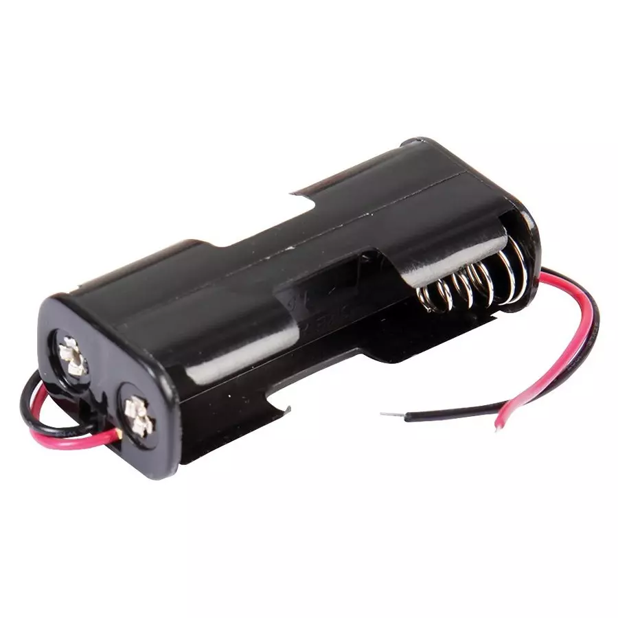 MULTICOMP PRO Battery Holders BATTERY HOLDER, AA, WIRE LEAD, MP000329 (Pack of 5)