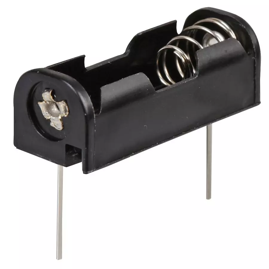 MULTICOMP PRO Battery Holders BATTERY HOLDER, N, THROUGH HOLE, MP000353 (Pack of 5)