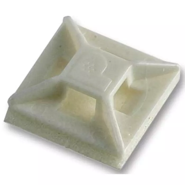PANDUIT Tie Holders & Mountings MOUNT, ADHESIVE, 4WAY, PK100, ABM1M-A-C (Pack of 100)