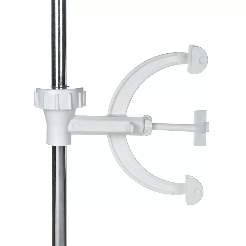 WKM Single Burette Clamp Corrosion-Proof & Lightweight with Spring-Loaded Jack for 10 mm & 12.5 mm Rods