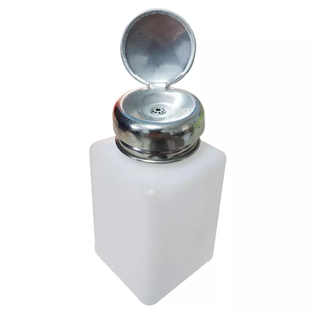 GLOBALSS Global IPA/Flux Dispenser Bottle Plastic & Steel White 200 ml