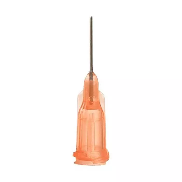 METCAL NEEDLE, 23 GAUGE X 1/4", ORANGE, SYRINGE, 923025-TE (Pack of 50)