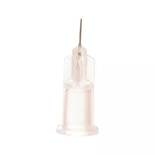 METCAL NEEDLE, 27 GAUGE X 1/4", CLEAR, SYRINGE, 927025-TE (Pack of 50)