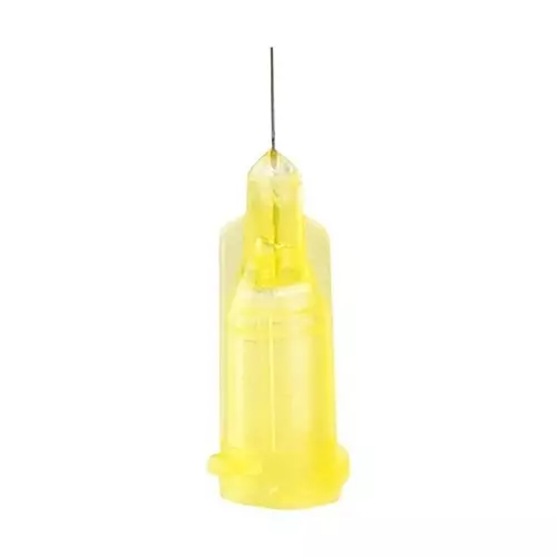 METCAL NEEDLE, 32 GAUGE X 1/4", YELLOW, SYRINGE, 932025-TE (Pack of 50)
