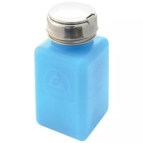 DESCO PRINTED ONETOUCH PUMP BOTTLE, 180ML, BLU, 35594