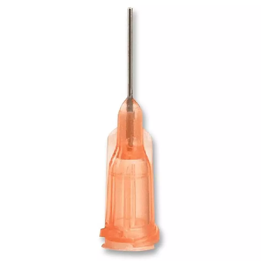 METCAL NEEDLE, 23 GAUGE, ORANGE, 0.33MM, PK50, 923050-TE (Pack of 50)