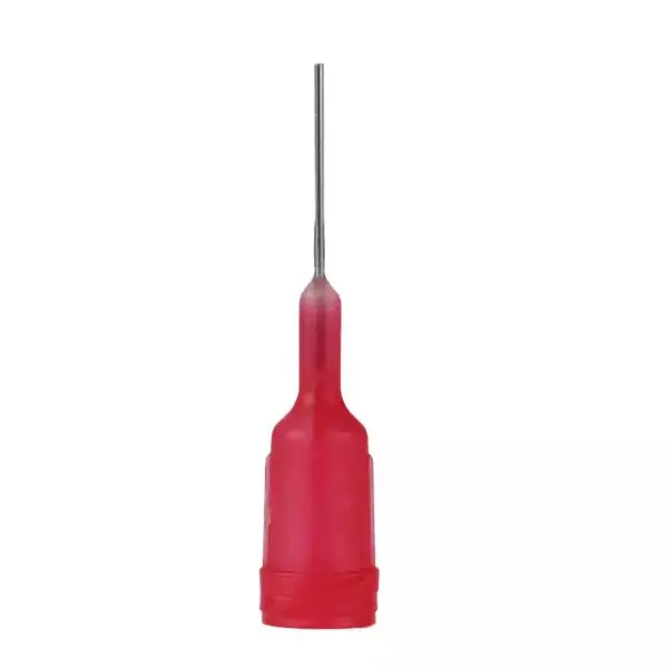 LOCTITE Dispense Tip 12.7 mm (1/2 inch) Specialities, Equipment Technology Stainless Steel Red (Pack of 50)