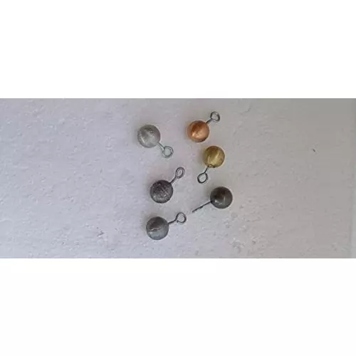wkm-12-mm-aluminium-brass-copper-iron-lead-zinc-pendulum-bob-kt78-set-of-6-pcs