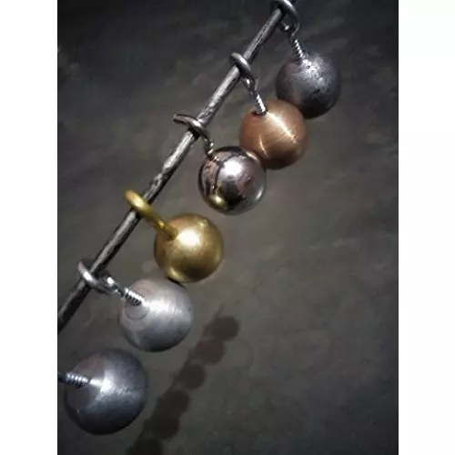wkm-25-mm-aluminium-brass-copper-iron-lead-zinc-pendulum-bob-kt74-set-of-6-pcs