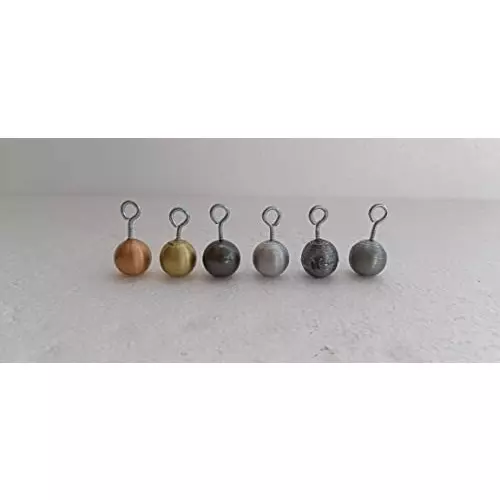 wkm-25-mm-aluminium-brass-copper-iron-lead-zinc-pendulum-bob-kt74-set-of-6-pcs
