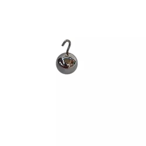 WKM 25.4 mm (1 Inch) Drilled Steel Ball for Pendulum in Laboratories KT49