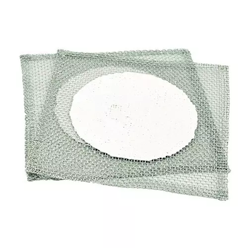 WKM 150 x 150 mm Iron Wire Gauge with Ceramic Center KT93LJ (Pack of 10 Pcs)