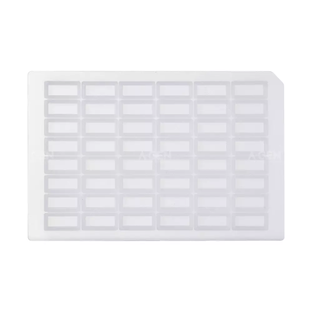Tarson Silicone Sealing Mat for 48 Deep Well Plate 5 ml Rectangular Well, 510174 (Pack of 50)