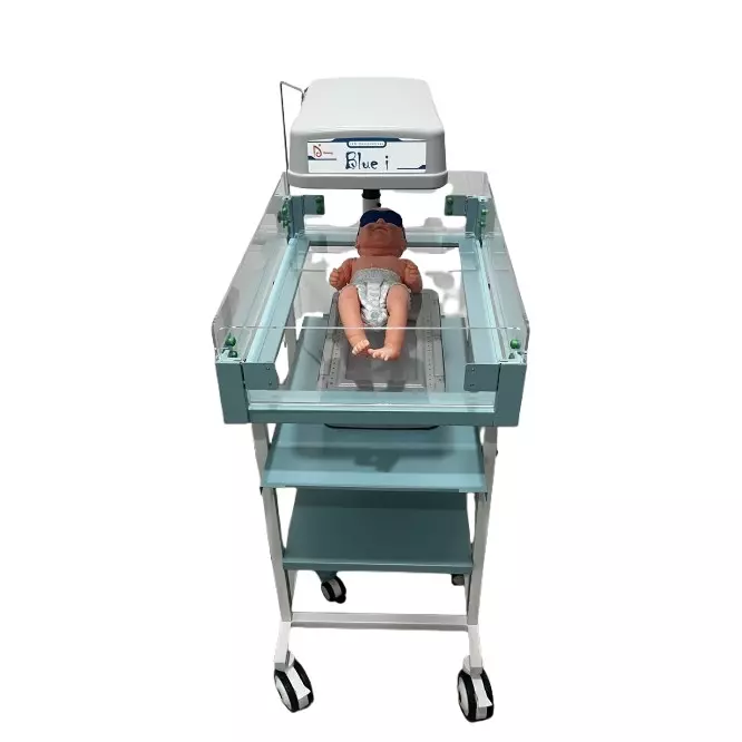 devay-blue-i-phototherapy-with-trolley-double-surface-lcd-110170-cm--2-accuracy-230-240-v-for-icu-room