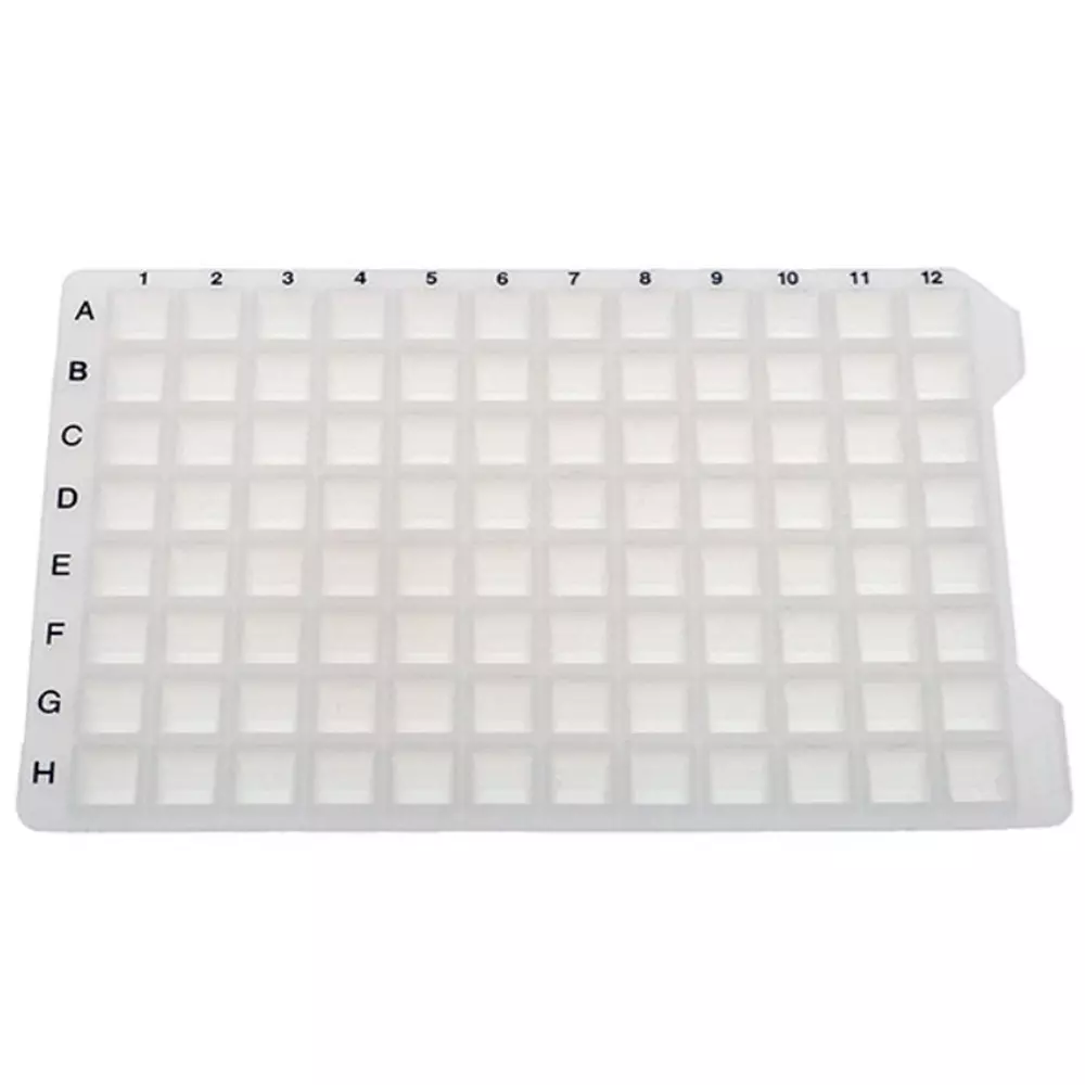 Tarson Silicone Sealing Mat for 96 Deepwell Plate 2.2/2.4 ml Square Well, 510173 (Pack of 50)