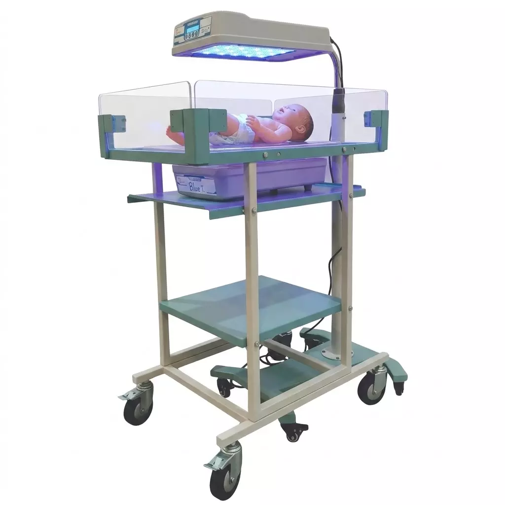 Devay Blue i Phototherapy Cradle Double Surface LCD 110–170 cm +/- 2% Accuracy for ICU Room
