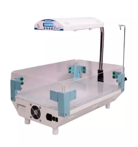 Devay Blue i+ Phototherapy Cradle Double Surface LCD +/- 2% Accuracy 230-240 V for ICU Room