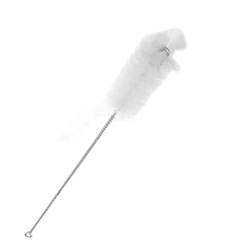 WKM 380 x 75 mm Nylon and Stainless Steel Test Tube Brush for Cleaning Purpose KT69