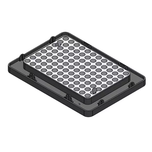 Abdos Aluminium Heating Block for Centrifuge Machine
