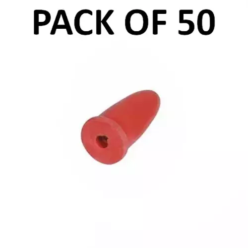 Supertek Rubber Teat for Pipettes 2-3 ml Capacity and Conical Shape, CH11835/1 (Pack of 50)