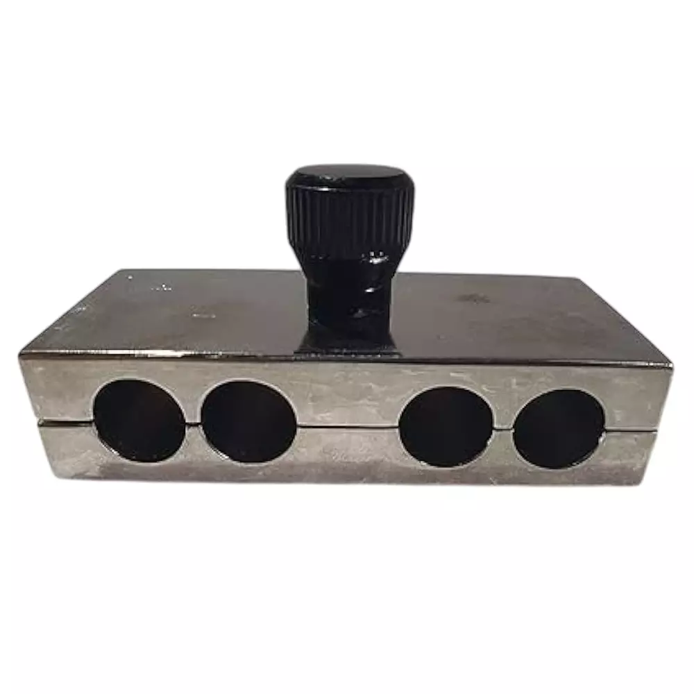 NSAW 1694 Suppository Mold Brass Made 4 Cavities Smooth and Polished Finish, SM-4