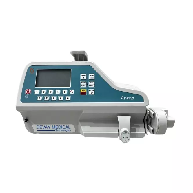 Devay Arena Syringe Pump LCD +/- 2% Accuracy 110-280 V for Bulk Fluid Injection