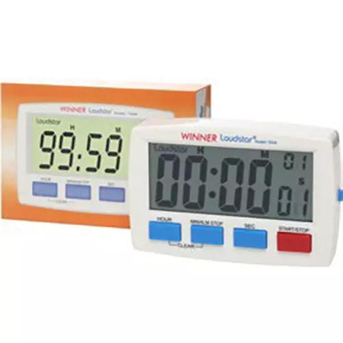 Acutek Winner Loudstar Digital Clock 99 hrs, 99 min, 59 sec, W-104A