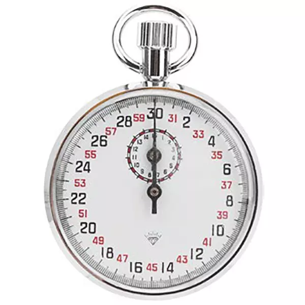 Acutek Mechanical Stopwatch Stainless Steel 1/10 sec (0.1 sec), W110
