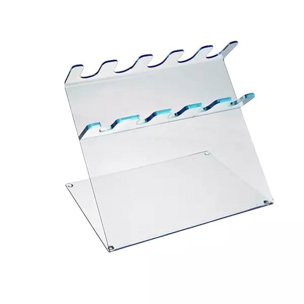 GENERIC Z Shape Vertical Acrylic Micropipette Stand For 5 Pipettes, GQ-IAGC-5DQM