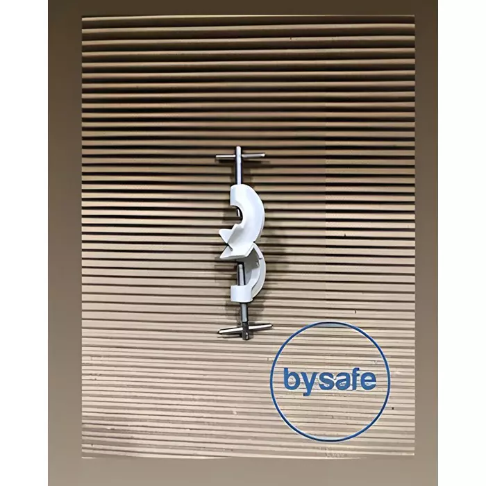 Bysafe Burette Stand 6x4 inch Size Heavy Base With 24 inch (609.6 mm) Length Rod Steel, Bosshead and Burette Clamp, 34-9TO2-XDBO