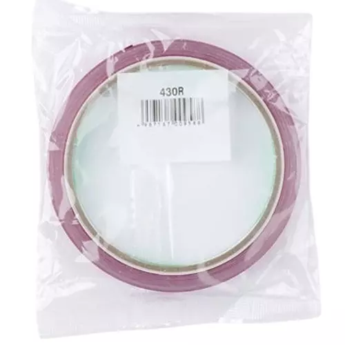 NICHIBAN Bag Sealing Tape Red 9 mm x 35 m, No.430 (Pack of 20 Roll)