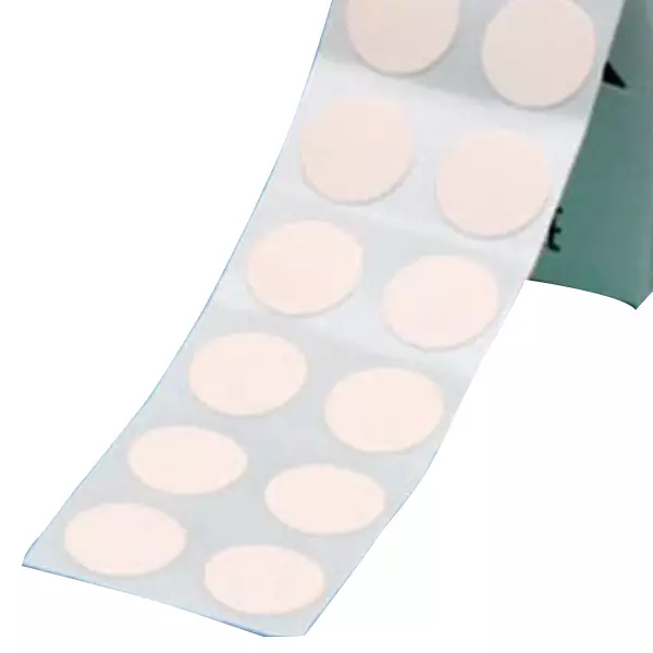 Tarson Tough Spots White 12.7 mm Size, 50085W (Pack of 1000 Pcs)