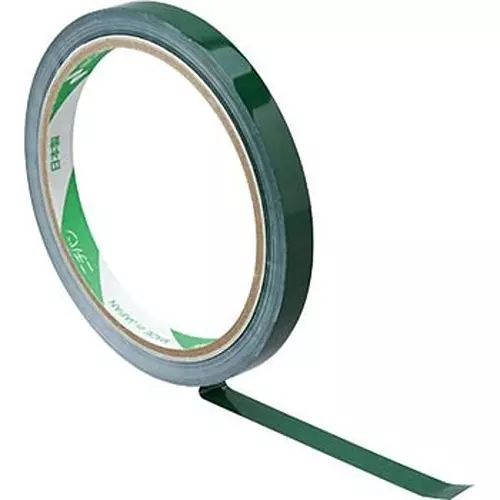 NICHIBAN Bag Sealing Tape Green 9 mm x 35 m, No.430 (Pack of 20 Roll)