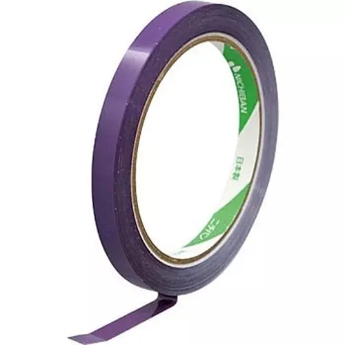 NICHIBAN Bag Sealing Tape Purple 9 mm x 50 m, No.540 (Pack of 20 Roll)