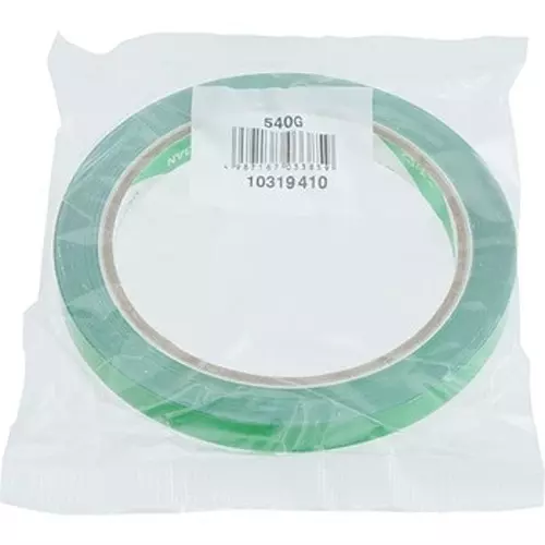 NICHIBAN Bag Sealing Tape Green 9 mm x 50 m, No.540 (Pack of 20 Roll)