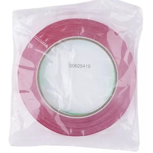 NICHIBAN Bag Sealing Tape Red 12 mm x 100 m, No.540 (Pack of 15 Roll)