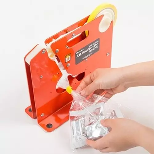 NICHIBAN Bag Sealer Orange Iron for 110 mm Tape Width, BS-2700