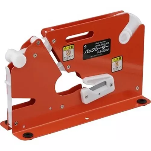 NICHIBAN Bag Sealer Orange Iron for 9 mm Tape Width, BS-3200