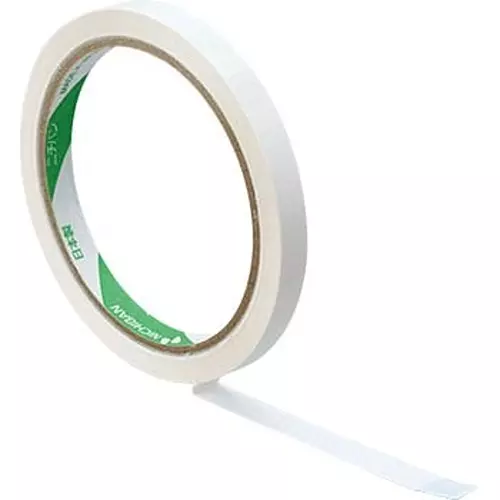 NICHIBAN Bag Sealing Tape White 9 mm x 35 m, No.430 (Pack of 20 Roll)