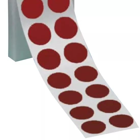 Tarson Tough Spots Maroon 9.5 mm Size, 50008M (Pack of 1000 Pcs)