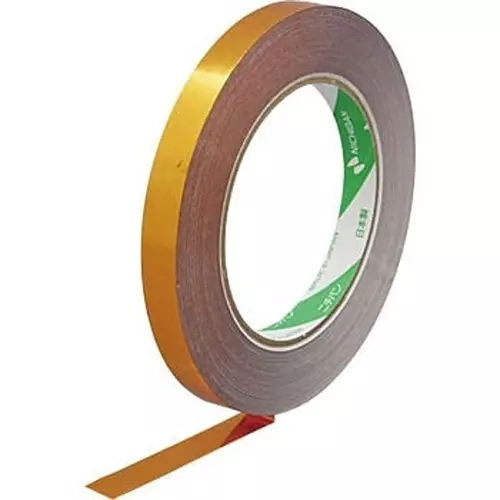 NICHIBAN Bag Sealing Tape Gold 12 mm x 100 m, No.540 (Pack of 15 Roll)