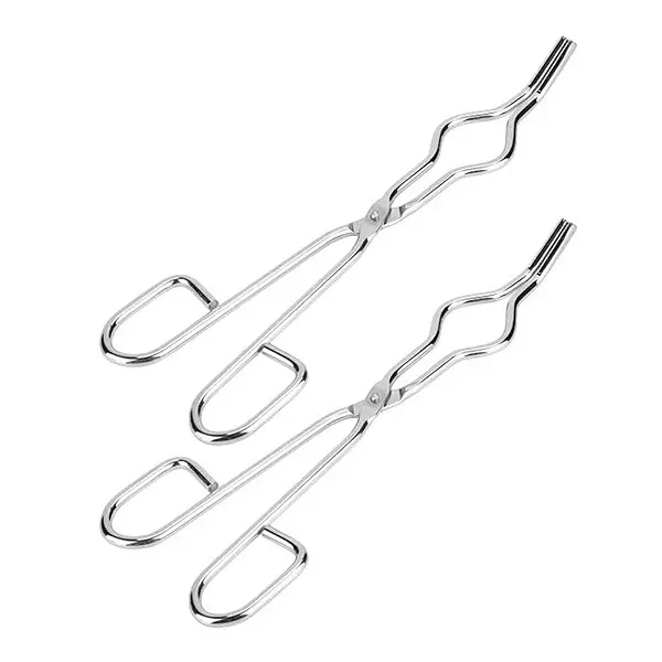 Bysafe Crucible Tong Stainless Steel Body Size 24 inch (609.6 mm) for Holding Hot Crucibles, Evaporating Dishes Or Flasks, OM112-24 (Pack of 2)