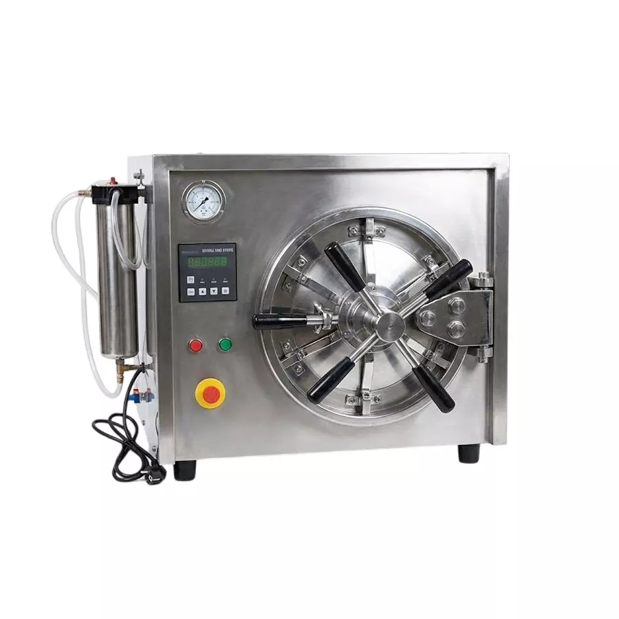 Vesca VSLI- 105(I) Portable Autoclave Table Top Stainless Steel Body Automatic Microprocessor Controlled, Capacity 19.6 L