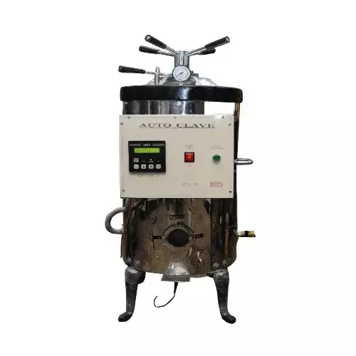 VESCA VSLI-101(A) Autoclave Vertical (Digital Fully Automatic) 4 kW Load Capacity 98 L Stainless Steel Chamber, ACA-4