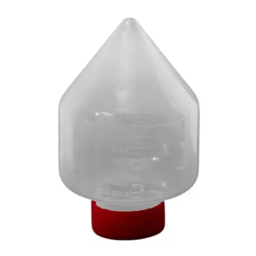 Abdos 500 ml Centrifuge Tube Conical Bottom with Red Color Cap and 146.81 mm Height, P10500 (Pack of 40)
