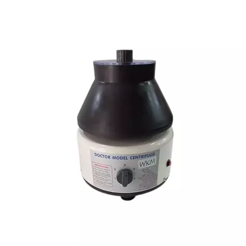 WKM Green and White ABS Plastic Centrifuge Machine 8 Tubes x 15 ml For Laboratories