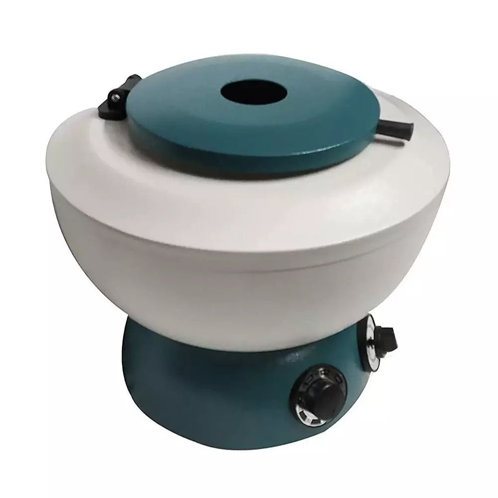WKM Centrifuge Machine 8 x 15 ml Capacity 3500 RPM Speed Heavy-Duty Copper Motor with Built-in Timer Green & White
