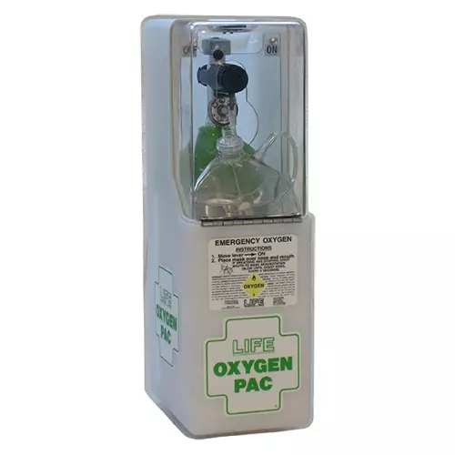 BLHS Emergency Oxygen Kit 2.5 L Capacity, 600 Litres Can Work upto 2 Hours 0-15 LPM Flow Rate