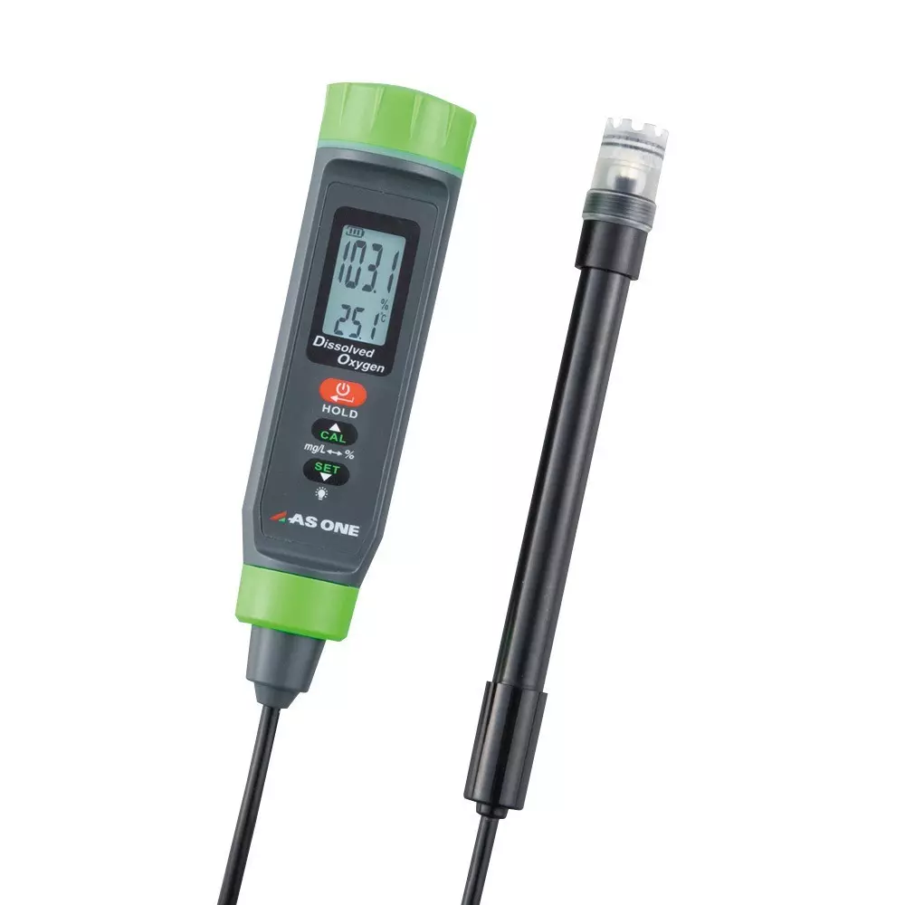 AS ONE Pen-Type Dissolved Oxygen Meter 5 m Cable Length, DOF73020