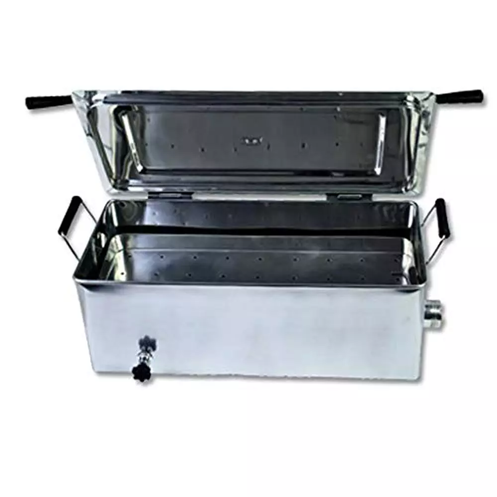 Florix Nation Instrument Sterlizer with Tray Stainless Steel 20x8x9 Inch Silver, AJ9098